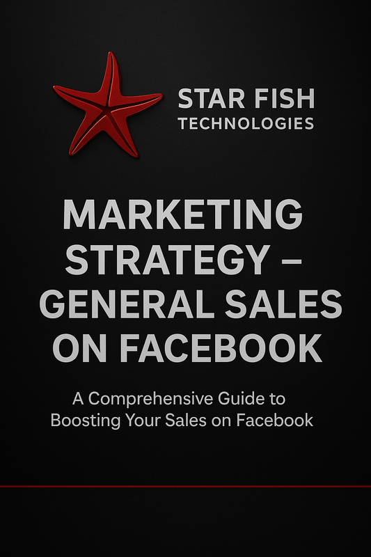 Marketing strategy - general sales on Facebook